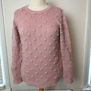 Tyler Boe Popcorn Sweater in Pink Mallow